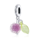 S925 Sterling Silver Fruit Pendant DIY Bracelet Necklace Accessories