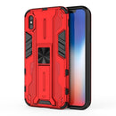 Supersonic PC + TPU Shock-proof Protective Case with Holder For iPhone XR(Red)