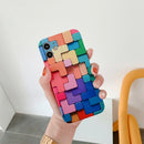 3D Cube IMD Shockproof Protective Case For iPhone 12 Pro(Irregular)