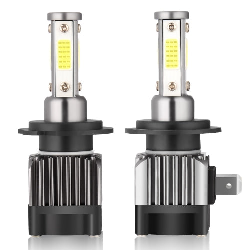 M5 H7 2 PCS DC9-36V / 25W / 6000K / 2500LM IP68 Waterproof Car LED Headlight(Cold White Light)