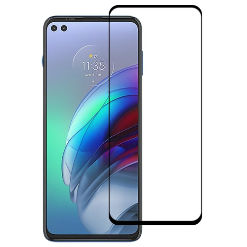 For Motorola Moto G100 Full Glue Full Screen Tempered Glass Film