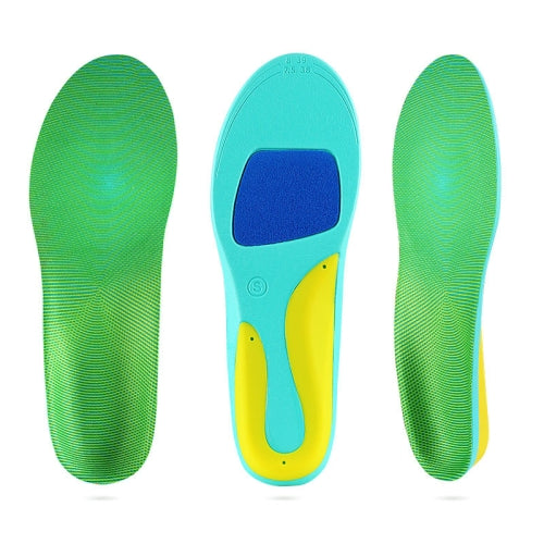 1 Pair 070 Sports Lightweight Shockproof Arch Of Foot Support Full Insole Shoe-pad, Size:S (240-250mm)