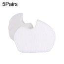 5 Pairs 085 Multi-function High Heels Thick Wool Felt Forefoot Pad(White)