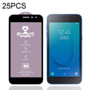 For Samsung Galaxy J2 Core (2020) 25 PCS 9H HD Large Arc High Alumina Full Screen Tempered Glass Film