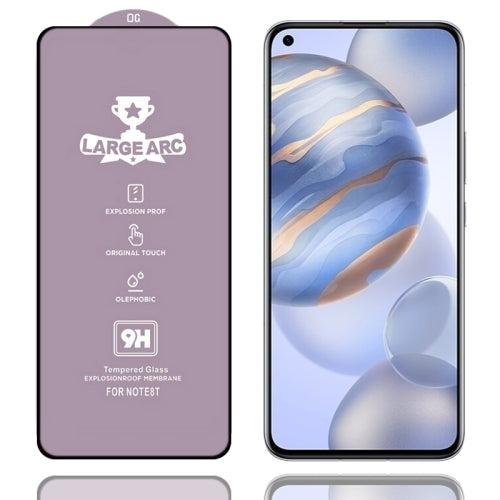For Honor 30 9H HD Large Arc High Alumina Full Screen Tempered Glass Film