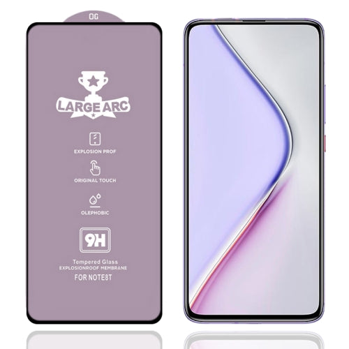 For Xiaomi Redmi K30 Pro Zoom (Zoom Version) 9H HD Large Arc High Alumina Full Screen Tempered Glass Film