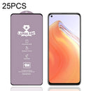 For Xiaomi Redmi K30S 25 PCS 9H HD Large Arc High Alumina Full Screen Tempered Glass Film