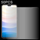 For vivo S9 50 PCS 0.26mm 9H 2.5D Tempered Glass Film