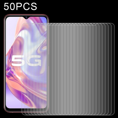 For vivo Y31s 50 PCS 0.26mm 9H 2.5D Tempered Glass Film