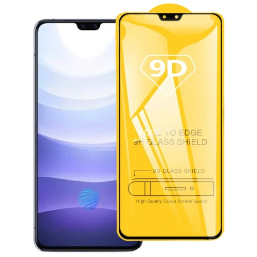 For vivo S9e 9D Full Glue Full Screen Tempered Glass Film