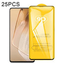 For vivo iQOO Neo5 25 PCS 9D Full Glue Full Screen Tempered Glass Film