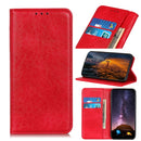 For Oneplus 7T Pro Magnetic Retro Crazy Horse Texture Horizontal Flip Leather Case with Holder & Card Slots(Red)