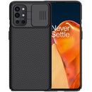 For OnePlus 9R NILLKIN Black Mirror Series PC Camshield Full Coverage Dust-proof Scratch Resistant Phone Case(Black)