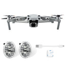 STARTRC 1109388 Rechargeable Colorful Flashing Lights for DJI Air 2S / Mini 2 / Car Model
