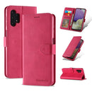 For Samsung Galaxy A32 5G Diaobaolee Pure Fresh Texture Horizontal Flip Leather Case(Red)