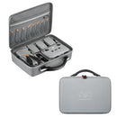 STARTRC 1109542 Dedicated Full Accessories Waterproof PU Handbag Storage Bag for DJI Air 2S(Grey)