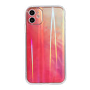 IMD Rendering Watercolor Aurora Pattern Shockproof TPU + PC Protective Case For iPhone 11(Spring Sakura)