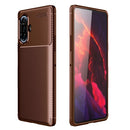 For Xiaomi Redmi K40 Gaming Edition 5G Carbon Fiber Texture Shockproof TPU Case(Brown)