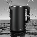 KONKA KEK-KM18 304 Stainless Steel Hot Kettle Household Thermal Insulation Automatic Power-Off Kettle, Capacity : 1.8L, Plug Type: EU Plug