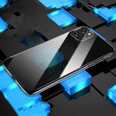 For iPhone 11 Pro Max USAMS US-BH535 Kingdom Series Ultra-thin TPU Plating Protective Case(Black)