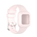 For Garmin Vivofit JR3 Silicone Pure Color Replacement Watchband(Pink)