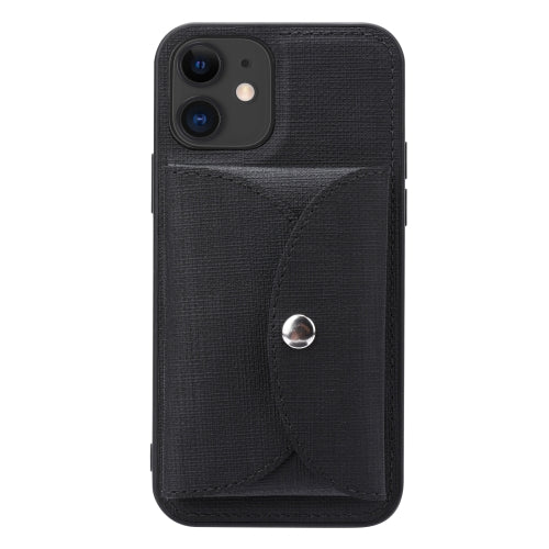 ViLi T Series TPU + PU Woven Fabric Magnetic Protective Case with Wallet For iPhone 11 Pro Max(Black)