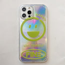 Shockproof Side Painting Expression Pattern Laser TPU Protective Case For iPhone 11 Pro(Green)