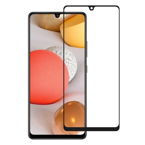 For Samsung Galaxy M42 5G Full Glue Full Screen Tempered Glass Film