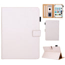 Hair Silky Texture Solid Color Horizontal Flip Leather Case with Holder & Card Slots & Photo Frame & Anti-Skid Strip, Specification:10 inch(Gold)