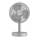 KONKA KF-FS2(H) 5W USB Charging Three-speed Adjustable 90-degree Shaking Mini Desktop Electric Fan(Grey)