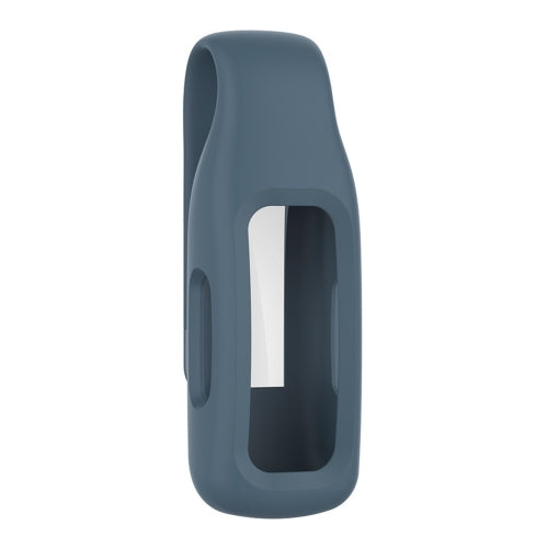 For Fitbit Ace 3 / Inspire 2 Silicone Protective Clip Case Cover(Rock Cyan)