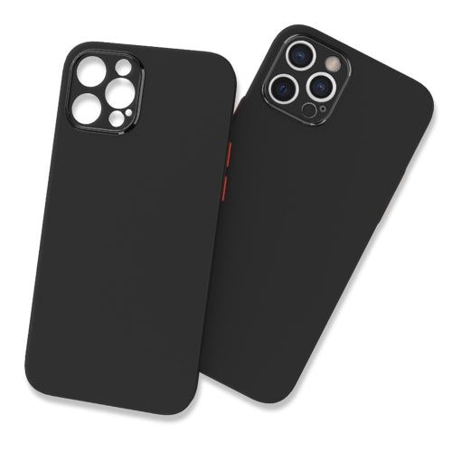 0.3mm Ultra-thin Frosted Soft Case with Detachable Buttons For iPhone 11 Pro Max(Black)