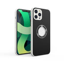 PU+PC+TPU Mobile Phone Protective Case For iPhone 11 Pro(Black)