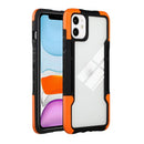 TPU + PC + Acrylic 3 in 1 Shockproof Protective Case For iPhone 11(Orange)