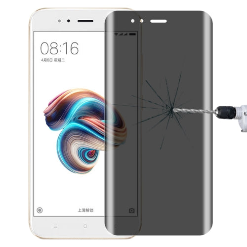 For Xiaomi 5X 9H Surface Hardness 180 Degree Privacy Anti Glare Screen Protector