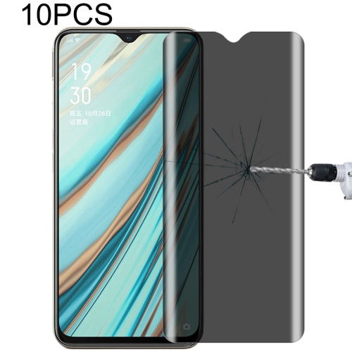For OPPO A9 10 PCS 9H Surface Hardness 180 Degree Privacy Anti Glare Screen Protector