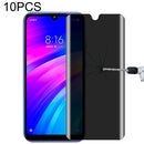 For Xiaomi Redmi 7 10 PCS 9H Surface Hardness 180 Degree Privacy Anti Glare Screen Protector