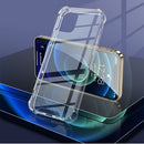 Four Corner Airbag Shockproof TPU + Acrylic Case For iPhone 11(Transparent)