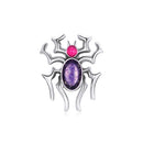 S925 Sterling Silver Cyberpunk Spider Beads DIY Bracelet Necklace Accessories