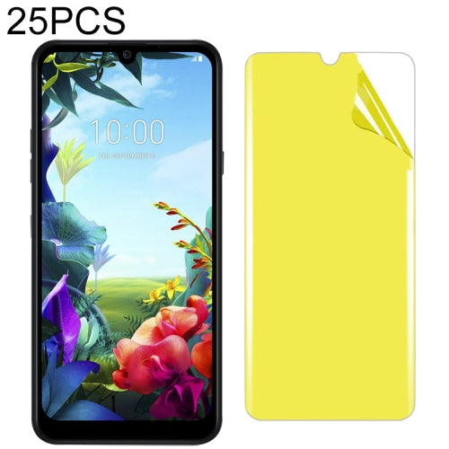 Fro LG K40S 25 PCS Soft TPU Full Coverage Front Screen Protector