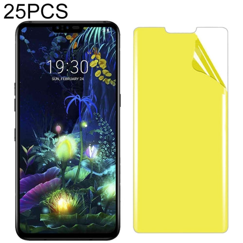 Fro LG V50 ThinQ 5G 25 PCS Soft TPU Full Coverage Front Screen Protector