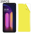 Fro LG V60 ThinQ 5G 25 PCS Soft TPU Full Coverage Front Screen Protector