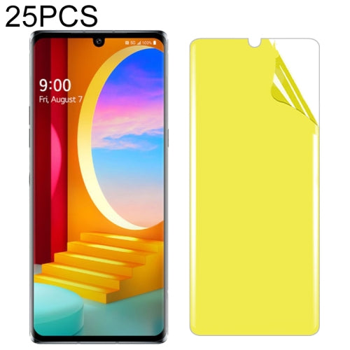 For LG Velvet 25 PCS Soft TPU Full Coverage Front Screen Protector