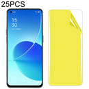 For OPPO Reno6 5G 25 PCS Soft TPU Full Coverage Front Screen Protector