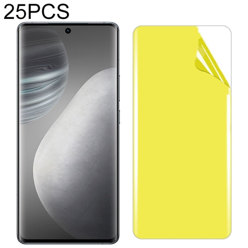 For vivo X60 Pro / X60 Pro+ 25 PCS Soft TPU Full Coverage Front Screen Protector