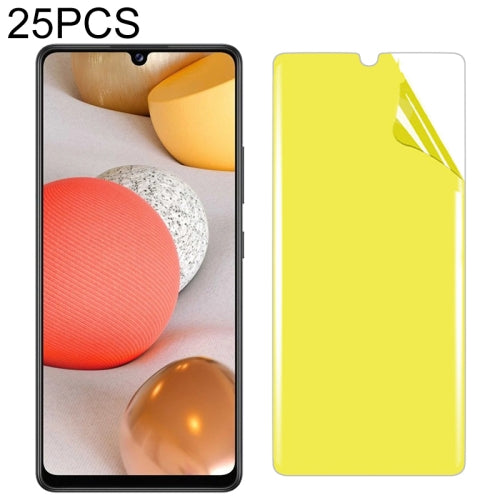For Samsung Galaxy A42 5G 25 PCS Soft TPU Full Coverage Front Screen Protector