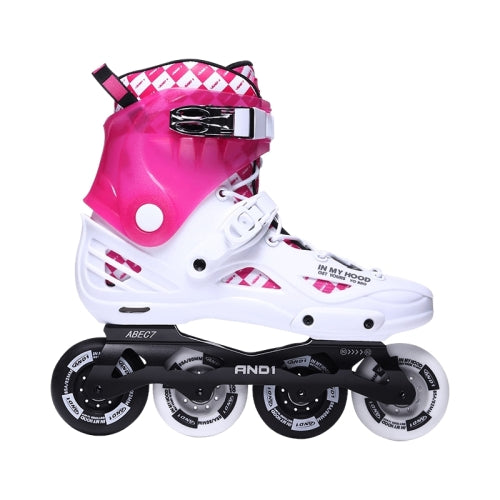 Original Xiaomi Youpin AND1 Roller Skates for Adults, Size:37(Pink and White)