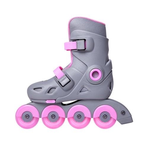 Original Xiaomi Youpin Adjustable Smart Roller Skates for Children, Size:L(Pink)