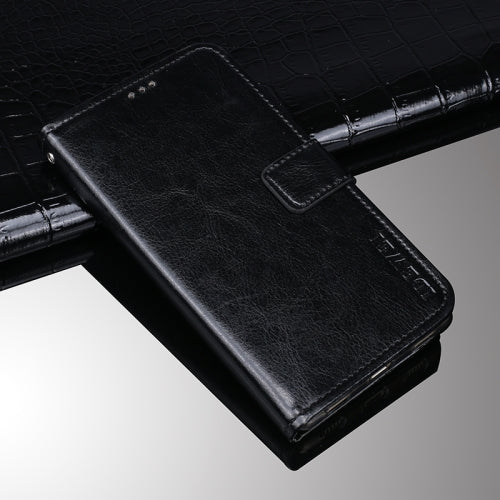 For Nokia X10 / X20 idewei Crazy Horse Texture Horizontal Flip Leather Case with Holder & Card Slots & Wallet(Black)