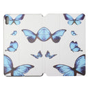 For Huawei Mate Pad 10.4 Dual-folding Coloured Drawing Voltage Horizontal Flip PU Leather Case with Holder & Sleep / Wake-up Function(Butterfly)